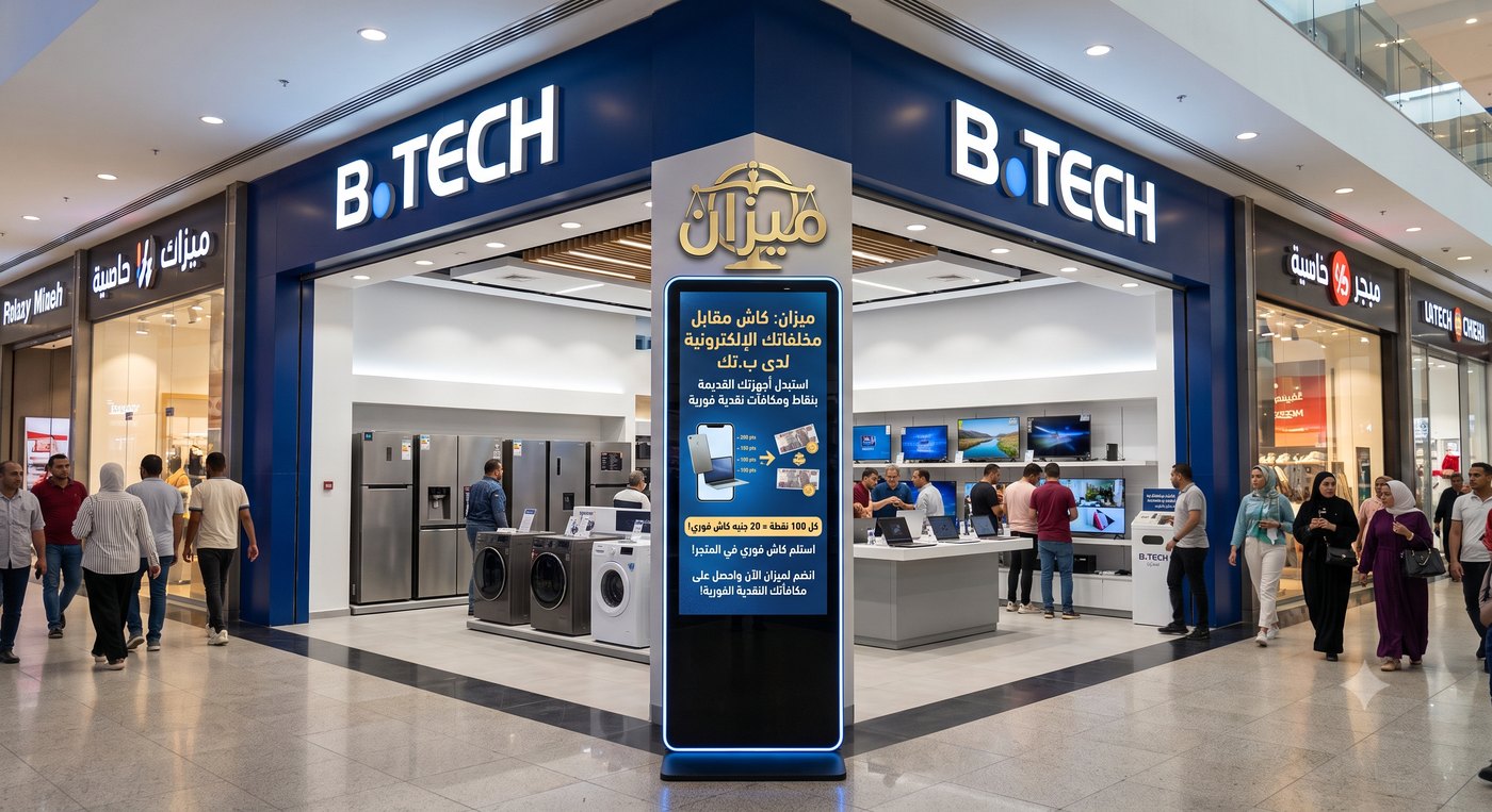 MIZAN shop-in-shop concept inside B.TECH — Article 7 compliance